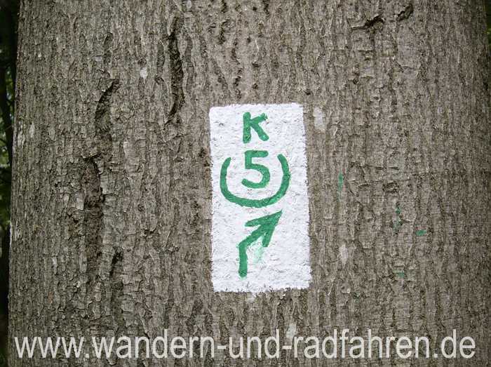 Wanderzeichen K5